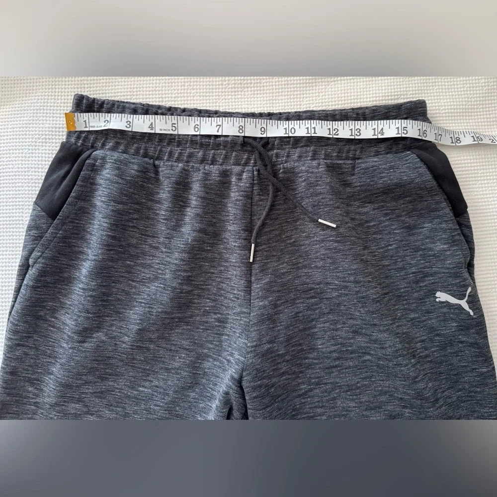 Puma Women's EVOSTRIPE joggers Pants Knitted‎ Black-Heather size large - Picture 7 of 16